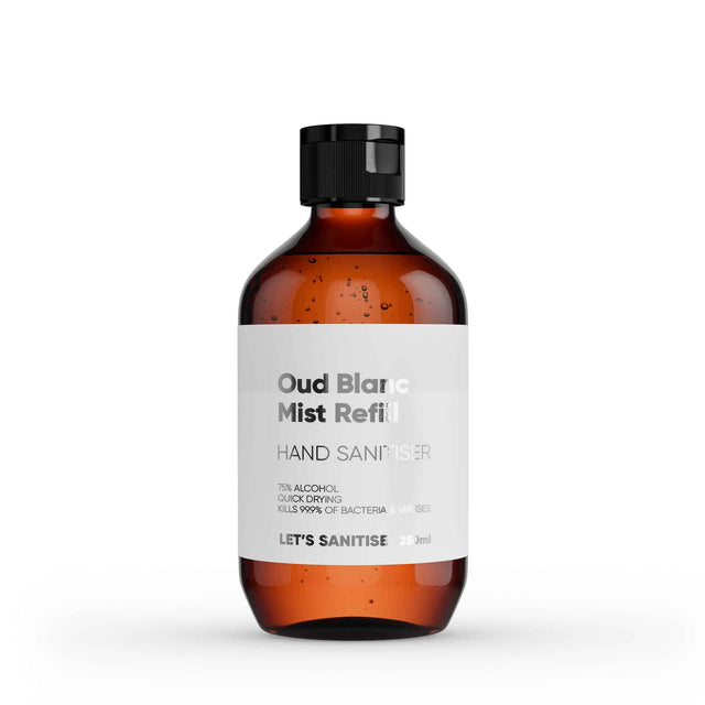 Oud Blanc Hand Sanitiser Mist Refill - 250ml