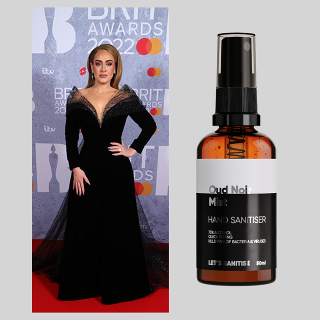 Brit Awards 2022 Celebrities and Sanitising Hand Care