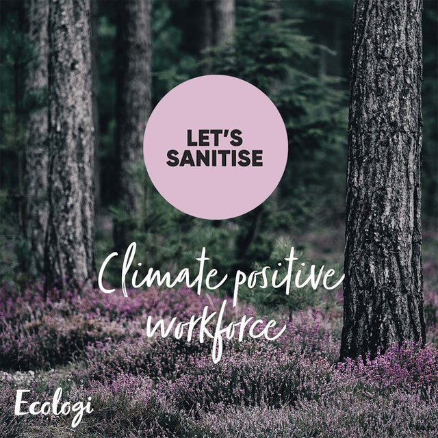 Let's Sanitise x Ecologi creating a climate positive workforce