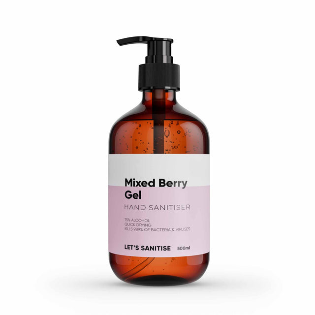 Mixed Berry Anti-Bacterial Hand Sanitiser Gel - 500ml