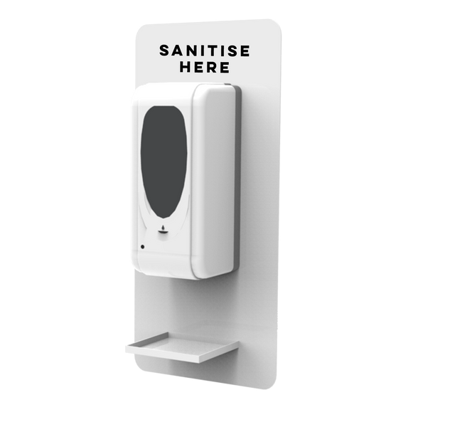 wall mounted hand sanitiser dispenser