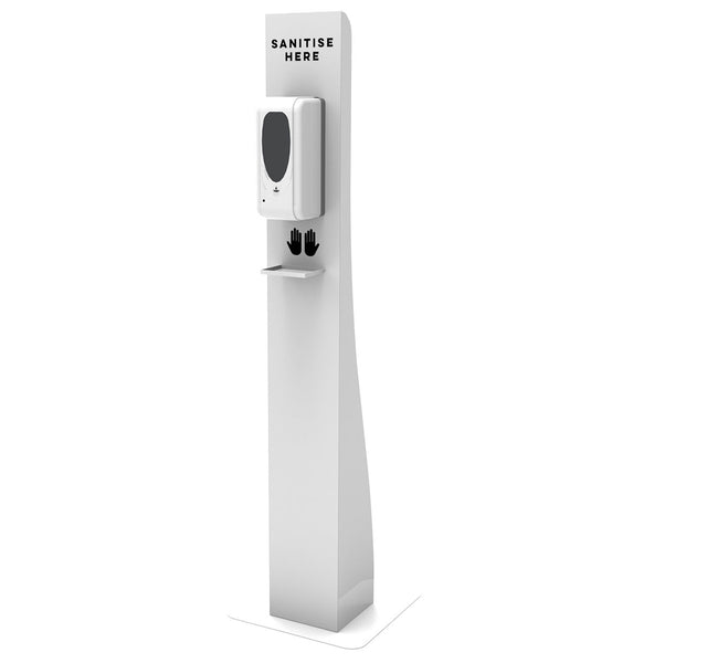 Floor Standing Hand Sanitiser Station with dispenser