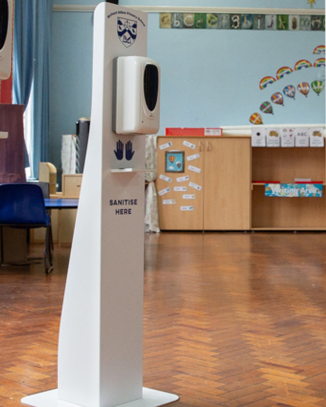 Automatic sanitiser stations for schools